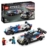 LEGO Speed Champions BMW M4 GT3 & BMW M Hybrid V8 Rennwagen Auto Spielzeug mit 2 baubaren Modellautos und 2 Rennfahrer-Minifiguren, Geschenk für Jungs, Mädchen ab 9 Jahren, Modellauto 76922 - 1