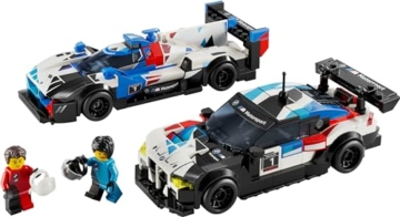 LEGO Speed Champions BMW M4 GT3 & BMW M Hybrid V8 Rennwagen Auto Spielzeug mit 2 baubaren Modellautos und 2 Rennfahrer-Minifiguren, Geschenk für Jungs, Mädchen ab 9 Jahren, Modellauto 76922 - 8