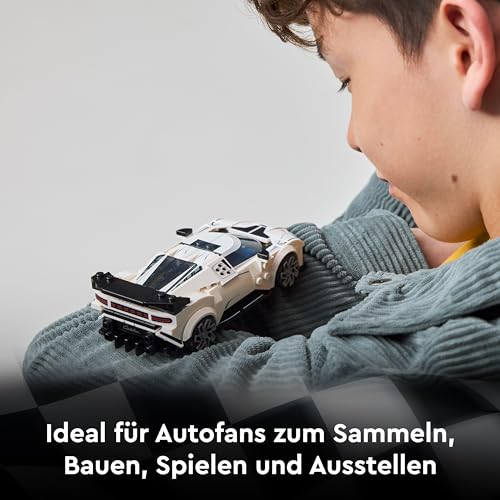 LEGO Speed Champions Bugatti Centodieci Hypersportwagen - Rennauto zum Bauen und Ausstellen - Fahrer Minifigur zum Sammeln - Geschenk für Jungen und Mädchen ab 9 Jahren und Erwachsene 77240 - 3