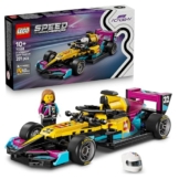 LEGO Speed Champions F1 ACADEMY Rennwagen - Spielzeug Modellauto - Mit Formel 1 Rennfahrerin Minifigur - Geschenk für Mädchen, Jungen & Erwachsene Fans ab 10 Jahren - 77258 - 1