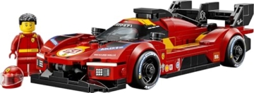 LEGO Speed Champions Ferrari 499P - Rennwagen Spielzeug - Mint Modellbau mit Fahrer Minifigur zum Sammeln - Motorsport Geschenk für Jungen ab 9 Jahren und Fans - 77261 - 9
