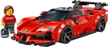 LEGO Speed Champions Ferrari SF90 XX Stradale Sportwagen - Modellbau mit sammelbarer Fahrer Minifigur - Geburtstagsgeschenkidee für Jungen ab 9 Jahren oder Geschenk zum Vatertag - 77254 - 8