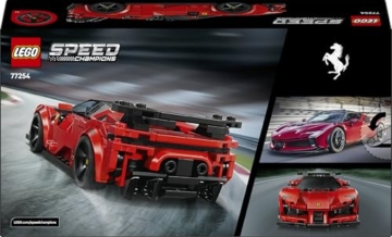 LEGO Speed Champions Ferrari SF90 XX Stradale Sportwagen - Modellbau mit sammelbarer Fahrer Minifigur - Geburtstagsgeschenkidee für Jungen ab 9 Jahren oder Geschenk zum Vatertag - 77254 - 10