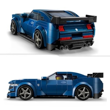LEGO Speed Champions Ford Mustang Dark Horse Sportwagen, Auto-Spielzeug mit Minifigur zum Bauen, Spielen und Ausstellen für Kinder, Geschenk für Jungs, Mädchen und Autofans ab 9 Jahren 76920 - 4