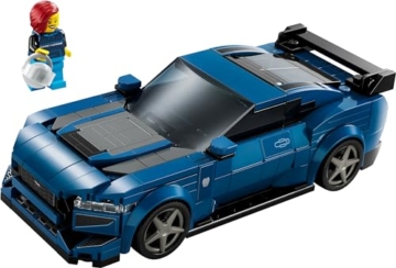 LEGO Speed Champions Ford Mustang Dark Horse Sportwagen, Auto-Spielzeug mit Minifigur zum Bauen, Spielen und Ausstellen für Kinder, Geschenk für Jungs, Mädchen und Autofans ab 9 Jahren 76920 - 8