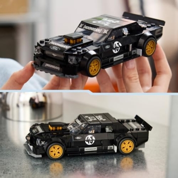 LEGO Speed Champions Ken Blocks 1965 Ford Mustang Hoonicorn V1 - Muscle Car Spielzeug - Modellbau mit Minifigur zum Sammeln - Kinderzimmer Deko - Mint Geschenk für Jungen ab 9 Jahren und Fans - 77262 - 5
