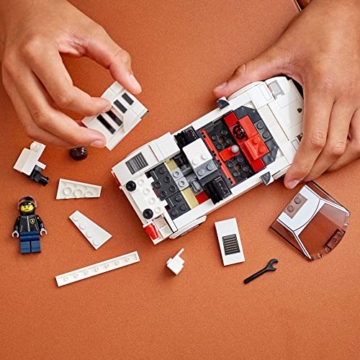 LEGO Speed ​​​​Champions Lamborghini Countach 76908 Bausatz; Sammlermodell des legendären Supersportwagens aus den 1970er Jahren ab 8 Jahren (262 Teile) - 3