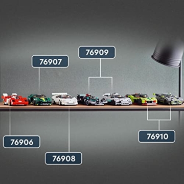 LEGO Speed Champions Lamborghini Countach Bausatz für Modellauto, Auto-Spielzeug mit Cockpit für 2 Figuren, Rennauto als Geschenk für Kinder, Jungen und Mädchen ab 8 Jahre, 2022 Kollektion 76908 - 6