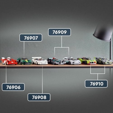 LEGO Speed Champions Lamborghini Countach Bausatz für Modellauto, Auto-Spielzeug mit Cockpit für 2 Figuren, Rennauto als Geschenk für Kinder, Jungen und Mädchen ab 8 Jahre, 2022 Kollektion 76908 - 8