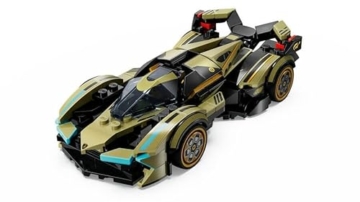 LEGO Speed Champions Lamborghini Lambo V12 Vision GT Supersportwagen, Spielzeugauto mit baubarem Modell für Kinder, Geschenk für Jungen, Mädchen und Gamingfans 76923 - 4