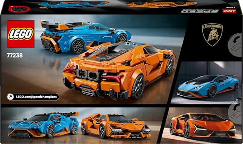 LEGO Speed Champions 77238 – Lamborghini Revuelto & Huracán BOX