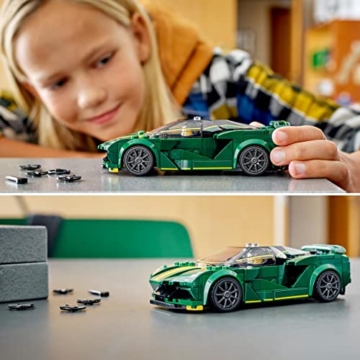 LEGO Speed Champions Lotus Evija, Bausatz für Modellauto, Auto-Spielzeug mit Cockpit für 2 Figuren, Rennauto als Geschenk für Jungen und Mädchen, 2022 Kollektion 76907 - 6