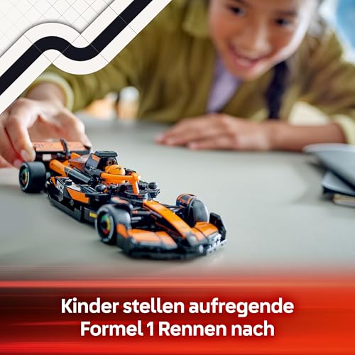 LEGO Speed Champions McLaren F1 Team MCL38 Rennauto - Spielzeug mit Formel 1 Minifigur zum Sammeln - Modell und Geschenk für Jungen & Mädchen ab 10 Jahren und Erwachsene Motorsport Fan 77251 - 3