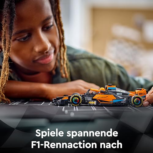 LEGO Speed Champions McLaren Formel 1 Rennwagen 2023, Spielzeug für Kinder ab 9 Jahren, Jungen und Mädchen, die gerne selbstständig Spielen, baubares Fahrzeugmodell, Kinderzimmer-Dekoration 76919 - 3