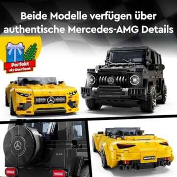 LEGO Speed Champions Mercedes-AMG G 63 & Mercedes-AMG SL 63 (76924) Front
