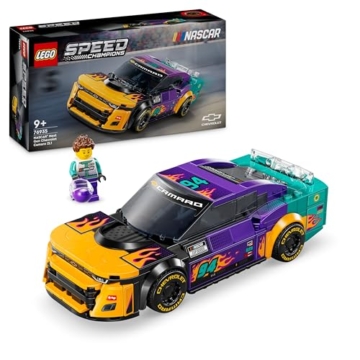 LEGO Speed Champions NASCAR Next Gen Chevrolet Camaro ZL1 Spielzeugauto; BAU- und Spielset mit Rennauto; Geschenk für Jungen und Mädchen ab 9 Jahren 76935 - 1