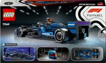 LEGO Speed Champions Williams Racing FW46 F1 Rennauto - Spielzeug mit Formel 1 Minifigur zum Sammeln - Geschenk für Jungen & Mädchen ab 10 Jahren und Erwachsene Motorsport Fans 77249 - 12