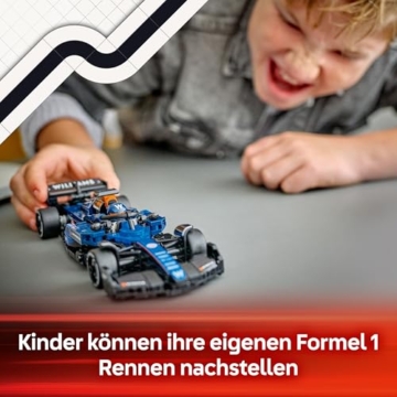 LEGO Speed Champions Williams Racing FW46 F1 Rennauto - Spielzeug mit Formel 1 Minifigur zum Sammeln - Geschenk für Jungen & Mädchen ab 10 Jahren und Erwachsene Motorsport Fans 77249 - 3