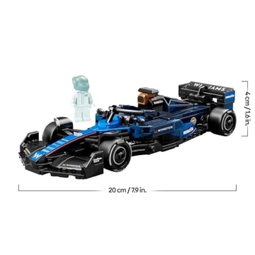 LEGO Speed Champions Williams Racing FW46 F1 Rennauto - Spielzeug mit Formel 1 Minifigur zum Sammeln - Geschenk für Jungen & Mädchen ab 10 Jahren und Erwachsene Motorsport Fans 77249 - 8
