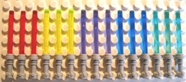 LEGO Star Wars - 15 Laserschwerter 5 Farben inkl. trans dunkelblau