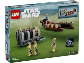 Lego Star Wars 25th Anniversary GWP 40686: Truppenträger der Handelsföderation, baubares Modell – Feiern Sie die Phantom-Bedrohung mit 8 Figuren und ikonischer Rack-Funktion! - 4