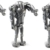 LEGO STAR WARS - 3 Minifiguren Super Battle Droid - 2
