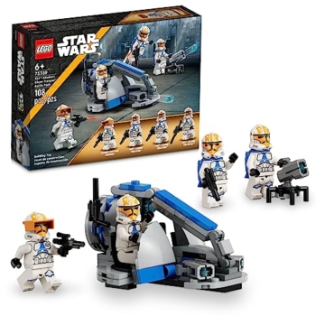 LEGO Star Wars 332nd Ahsoka's Clone Trooper Battle Pack 75359 Bauspielzeug Set mit 4 Star Wars Figuren inklusive Clone Captain Vaughn, Star Wars Spielzeug für Kinder im Alter von 6-8 Jahren oder jeden - 1