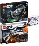 Lego Star Wars 3er Set: 75347 TIE Bomber, 75301 Luke Skywalkers X-Wing Fighter & 30495 at-ST Polybag - 1