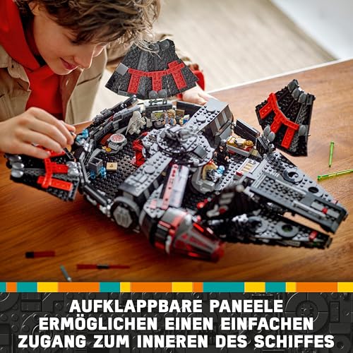 LEGO Star Wars 75389 Der Dunkle Falke – Spielzeug zum Ausstellen mit federbetriebenen Shootern, Kanonen und 6 Minifiguren, darunter C-3PO – Geschenk für Jungen ab 10 Jahren und Erwachsene - 3
