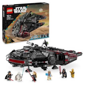 LEGO Star Wars 75389 Der Dunkle Falke – Spielzeug zum Ausstellen mit federbetriebenen Shootern, Kanonen und 6 Minifiguren, darunter C-3PO – Geschenk für Jungen ab 10 Jahren und Erwachsene - 1