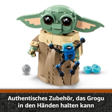 LEGO Star Wars 75403 Grogu in Seiner Repulsorwiege aus The Mandalorian - Minifigur zum Sammeln - Modell zum Bauen, Spielen und Ausstellen - Wohn-Deko - Geschenk für Jungen und Mädchen ab 10 Jahren - 6
