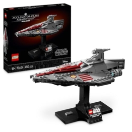 LEGO Star Wars 75404 Assault Ship der Acclamator-Klasse aus Angriff der Klonkrieger - Sternenschiff zum Sammeln, Bauen und Ausstellen - Fantasy Bauset - Geschenk für Erwachsene und Jugendliche Fans - 1