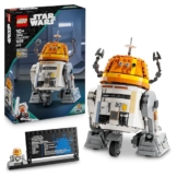LEGO Star Wars 75416 Ahsoka Astromech-Droide Chopper (C1-10P) Figur - Spielzeug mit beweglichem Kopf, abnehmbaren Armen und Mittelrad - Geschenk für Ahsoka-Fans, Jungen und Mädchen ab 10 Jahren - 1