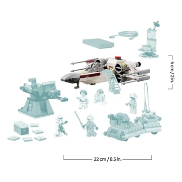 LEGO Star Wars 75423 SMART Play: Lukes Rot Fünf X-Wing - Interaktives All-in-1 Spielset mit SMART Brick, 5 Tags, 2 Minifiguren & Ladegerät - Geschenk für Jungen, Mädchen ab 6 Jahren und Erwachsene - 10