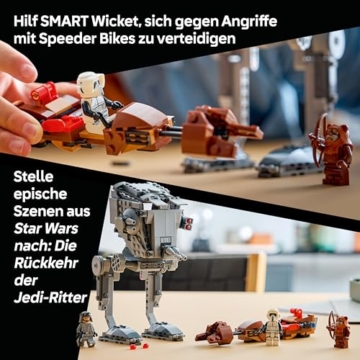 LEGO Star Wars Smart Play 75424 AT ST Angriff auf Endor