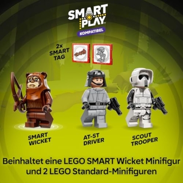 LEGO Star Wars Smart Play 75424 AT ST Angriff auf Endor Minifiguren