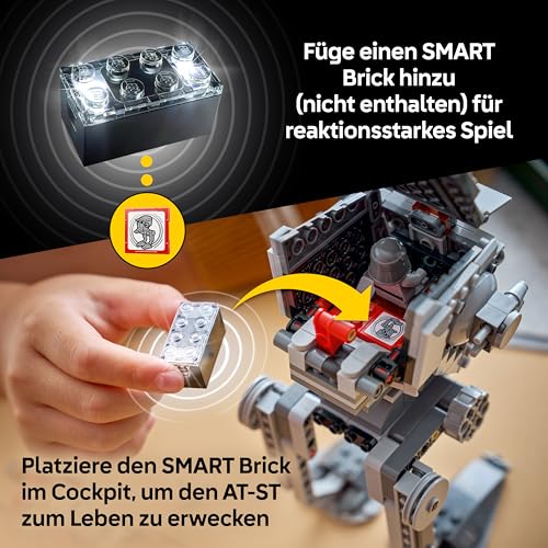 LEGO Star Wars Smart Play 75424 AT ST Angriff auf Endor Funktion