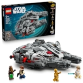 LEGO Star Wars 75426 SMART Play: Millennium Falke Modell - Kompatibles Interaktives Spielzeug inkl. 4 SMART Tags und 4 Minifiguren - Geschenkidee für Jungen und Mädchen ab 9 Jahren und erwachsene Fans - 1
