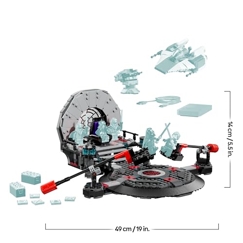 LEGO® Star Wars 75427 A-Wing und das Duell im Thronsaal Maße