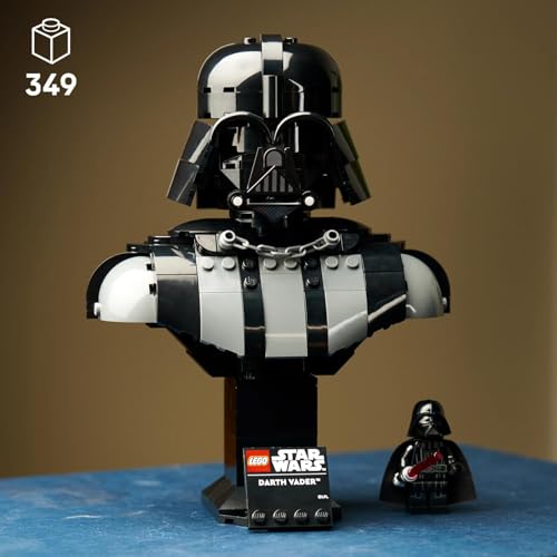 LEGO Star Wars 75439 Darth Vader Büste - Modellbau für Erwachsene - inkl. sammelbarer Minifigur mit rotem Lichtschwert - Geschenkidee für Fans von Eine Neue Hoffnung - 3