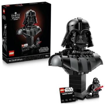 LEGO Star Wars 75439 Darth Vader Büste - Modellbau für Erwachsene - inkl. sammelbarer Minifigur mit rotem Lichtschwert - Geschenkidee für Fans von Eine Neue Hoffnung - 1