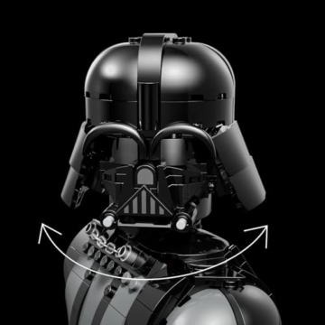 LEGO Star Wars 75439 Darth Vader Büste - Modellbau für Erwachsene - inkl. sammelbarer Minifigur mit rotem Lichtschwert - Geschenkidee für Fans von Eine Neue Hoffnung - 6
