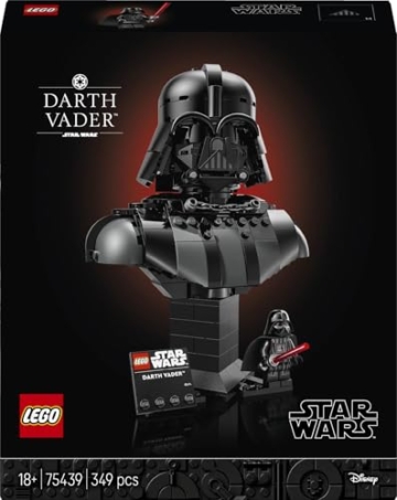 LEGO Star Wars 75439 Darth Vader Büste - Modellbau für Erwachsene - inkl. sammelbarer Minifigur mit rotem Lichtschwert - Geschenkidee für Fans von Eine Neue Hoffnung - 8