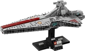 LEGO Star Wars 75441 Angriffskreuzer der Venator-Klasse - Modellbau-Set des republikanischen Kriegsschiffs für Erwachsene - Deko für Wohnzimmer & Regal - Geschenk für Fans von Die Rache der Sith - 11