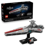LEGO Star Wars 75441 Angriffskreuzer der Venator-Klasse - Modellbau-Set des republikanischen Kriegsschiffs für Erwachsene - Deko für Wohnzimmer & Regal - Geschenk für Fans von Die Rache der Sith - 1