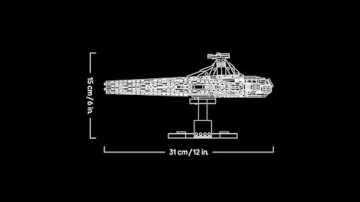 LEGO Star Wars 75441 Angriffskreuzer der Venator-Klasse - Modellbau-Set des republikanischen Kriegsschiffs für Erwachsene - Deko für Wohnzimmer & Regal - Geschenk für Fans von Die Rache der Sith - 9