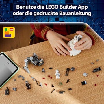 LEGO Star Wars 75444 Angriff des AT-RT - Modellbau mit imperialem Walker, Turm, Mandalorianer Minifigur & Grogu Figur - Geburtstagsgeschenk für Jungen ab 7 Jahren & Fans - 6