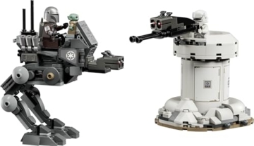 LEGO Star Wars 75444 Angriff des AT-RT - Modellbau mit imperialem Walker, Turm, Mandalorianer Minifigur & Grogu Figur - Geburtstagsgeschenk für Jungen ab 7 Jahren & Fans - 8
