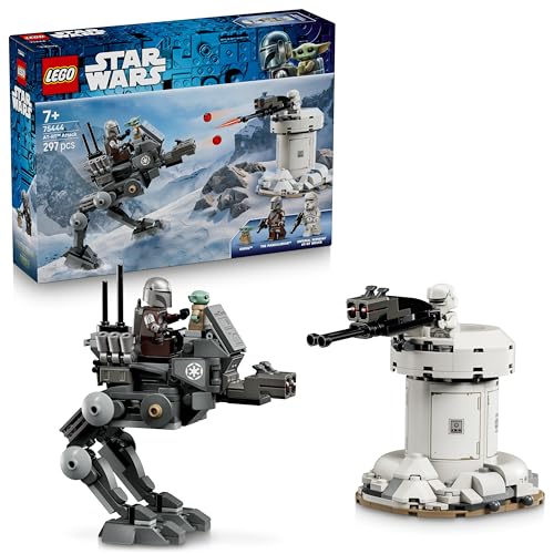 LEGO Star Wars 75444 Angriff des AT-RT - Modellbau mit imperialem Walker, Turm, Mandalorianer Minifigur & Grogu Figur - Geburtstagsgeschenk für Jungen ab 7 Jahren & Fans - 1