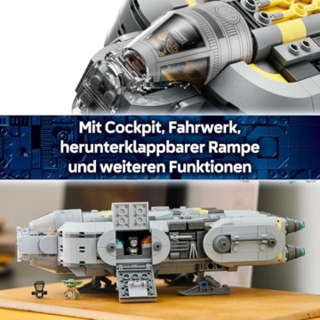 LEGO Star Wars 75445 Sternenschiff der Anzellaner - Spielet mit 3 Figuren & Einer Droiden Werkstatt - Geschenk für Jungen, Mädchen & Fans ab 9 Jahren - 5